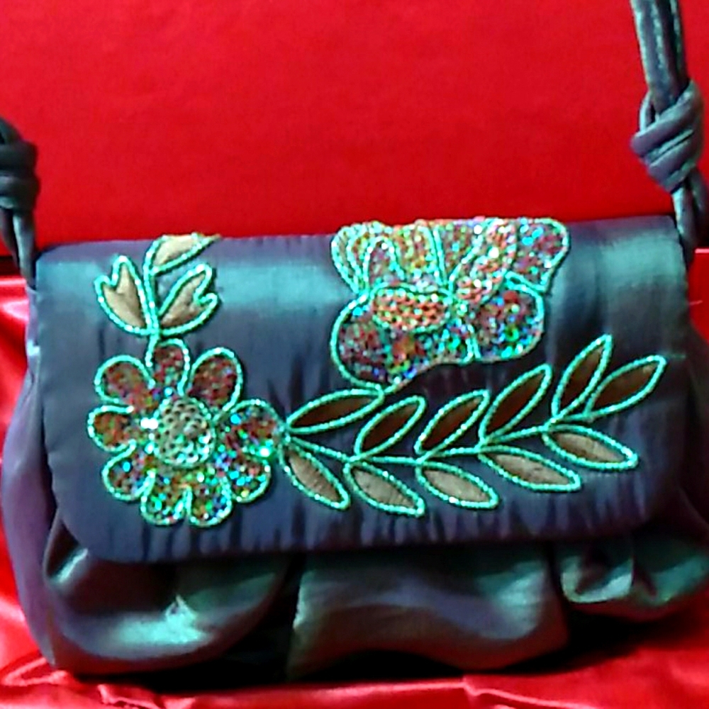 MENBUR Bronze "Metallic" Handbag